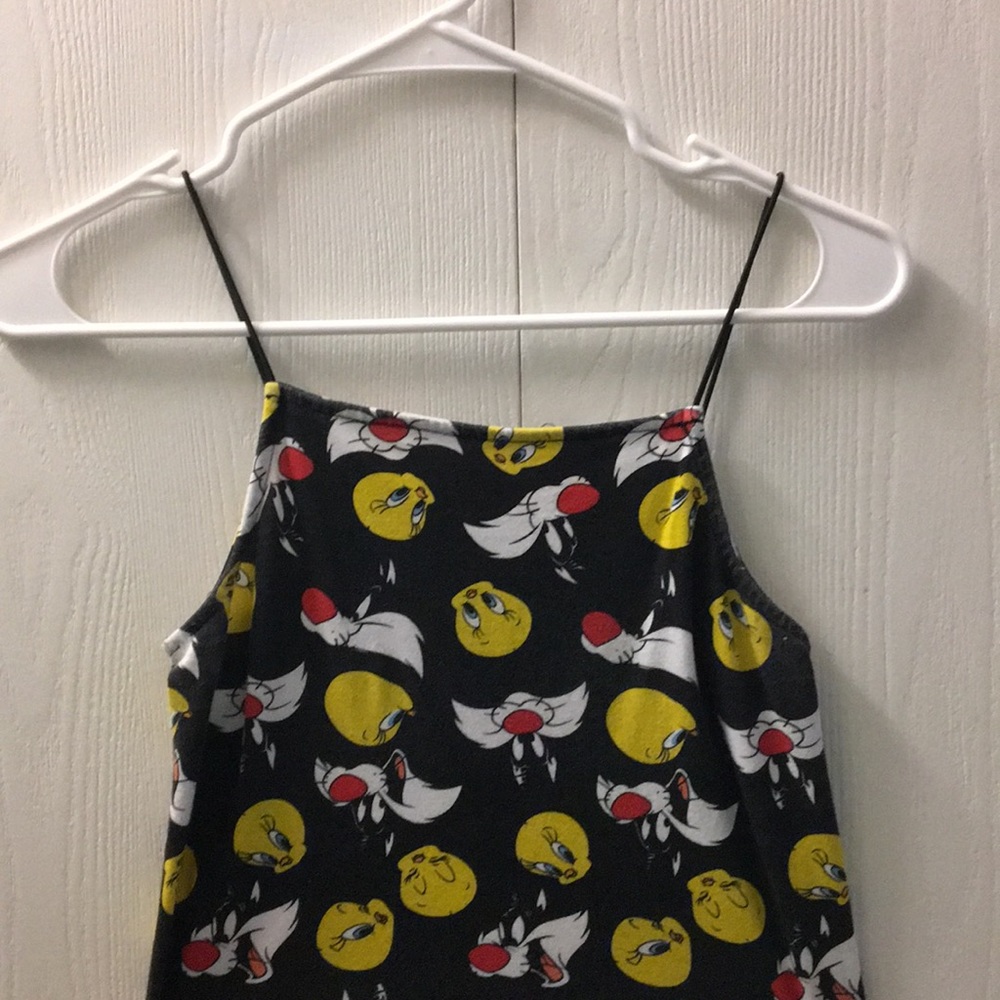Tweetie crop top